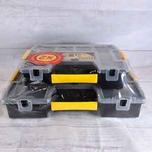 Stanley SortMaster Small‎ Parts Organizer 2 Pack Stackable Tool Box
